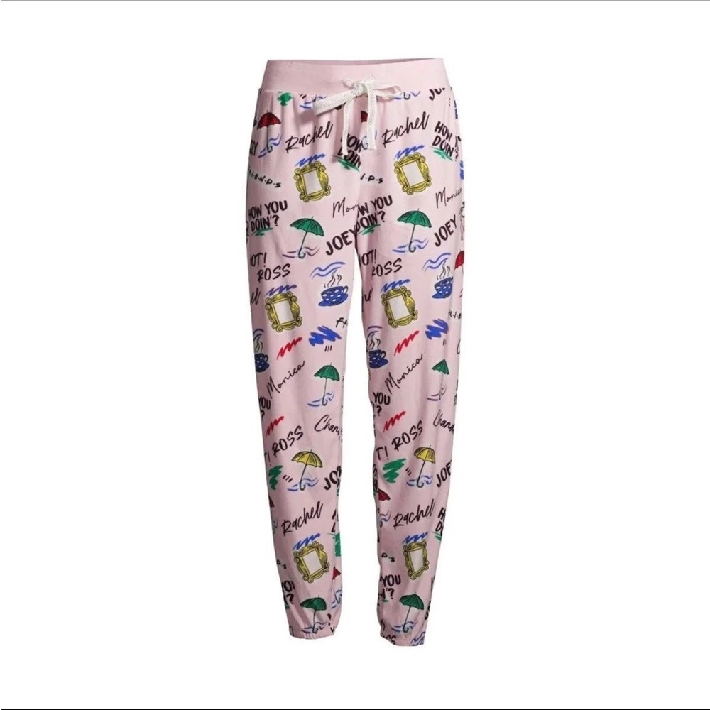 Friends Pajama Jogger Pants